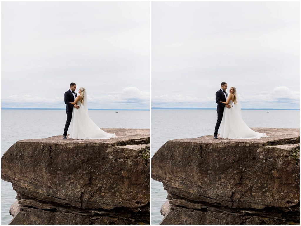 Lake Superior Cliffs Wedding