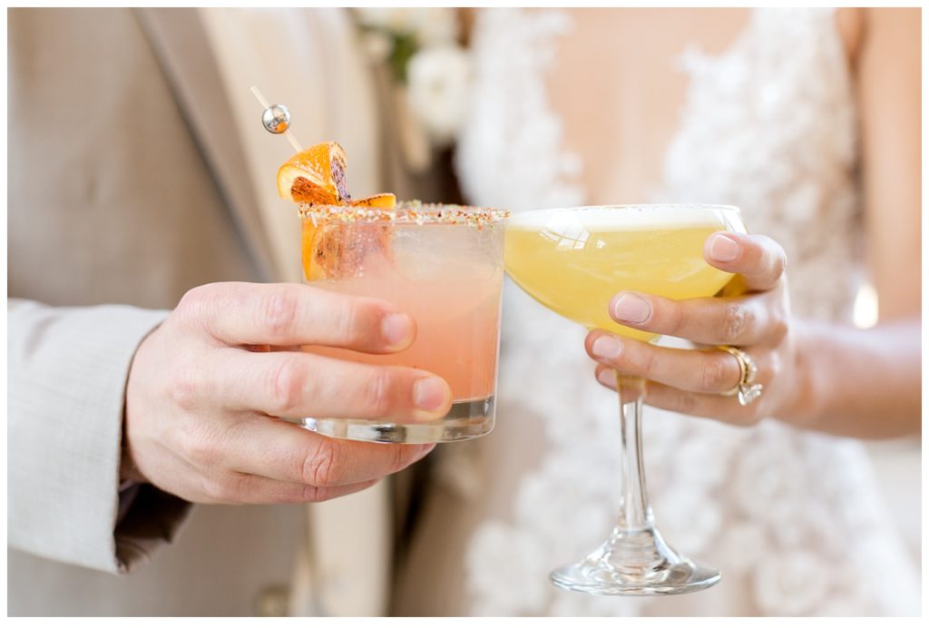 Signature Cocktail wedding drinks