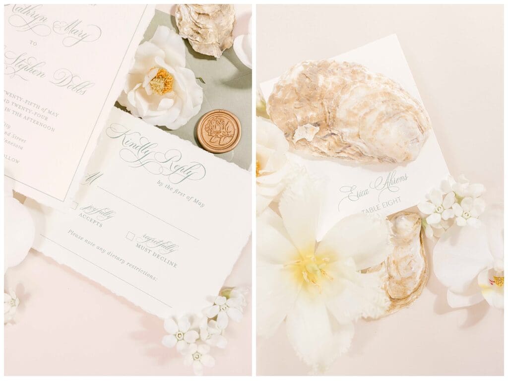 Ivory Isle Design wedding invites