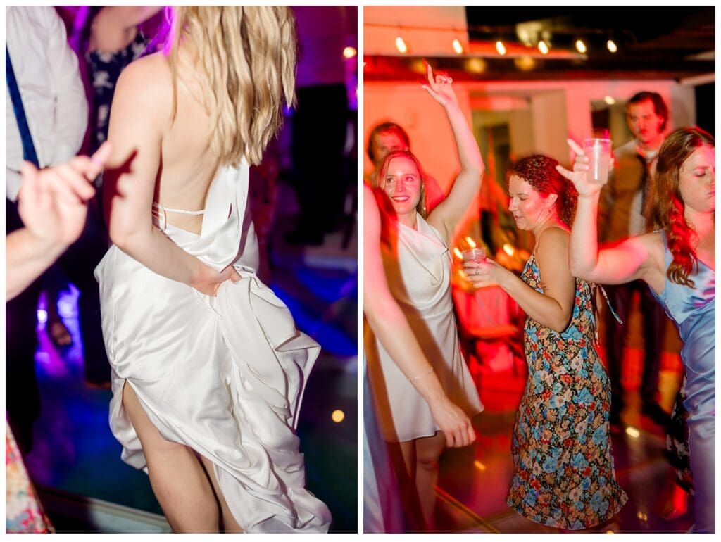 late night motion blur dancing photos